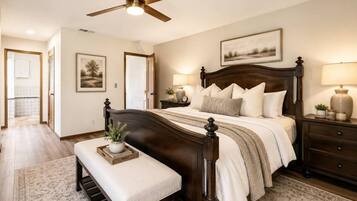 Desk, iron/ironing board, travel cot, WiFi