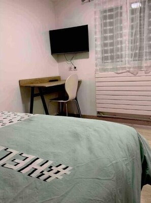 1 Schlafzimmer, Bügeleisen/Bügelbrett, kostenloses WLAN, Bettwäsche