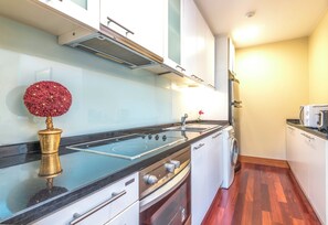 Appartement, 2 chambres, vue sur le jardin | Intérieur