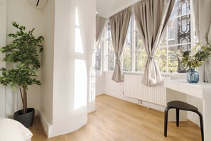 디럭스 아파트, 침실 2개, 에어컨, 시내 전망 | 2 개의 침실, 이집트산 면 시트, 고급 침구, 각각 다른 스타일의 인테리어