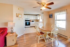 Apartment (2 Bedrooms) | Interior - Beachfront Old Orchard Beach Condo w/ Balcony (Old Orchard Beach)