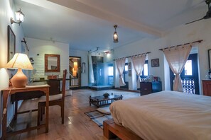 Luxury Single Room, 1 King Bed | Living area | Printers - Samsara Apartments by Babermahal Revisited (Kathmandu)