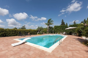 Standard Villa, Multiple Bedrooms, 2 Bathrooms (Villa Menhir with pool garden and) | Pool | Seasonal outdoor pool