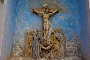 Exterior detail - Villa Menhir with pool garden and tennis (Parabita)