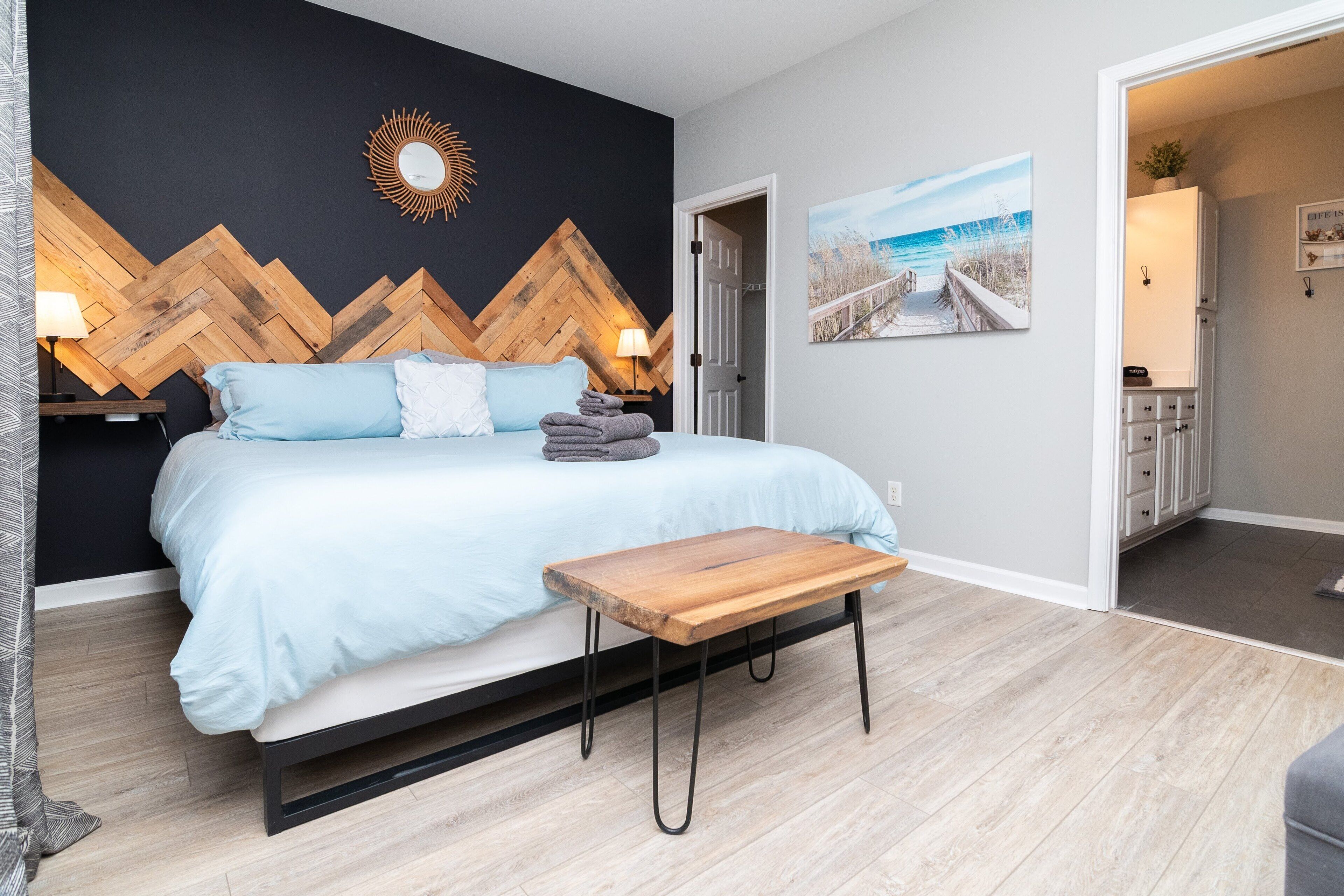 2 bedrooms, iron/ironing board, free WiFi, bed sheets