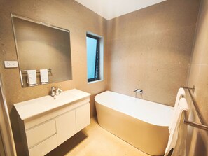 Asciugacapelli, asciugamani, sapone, shampoo