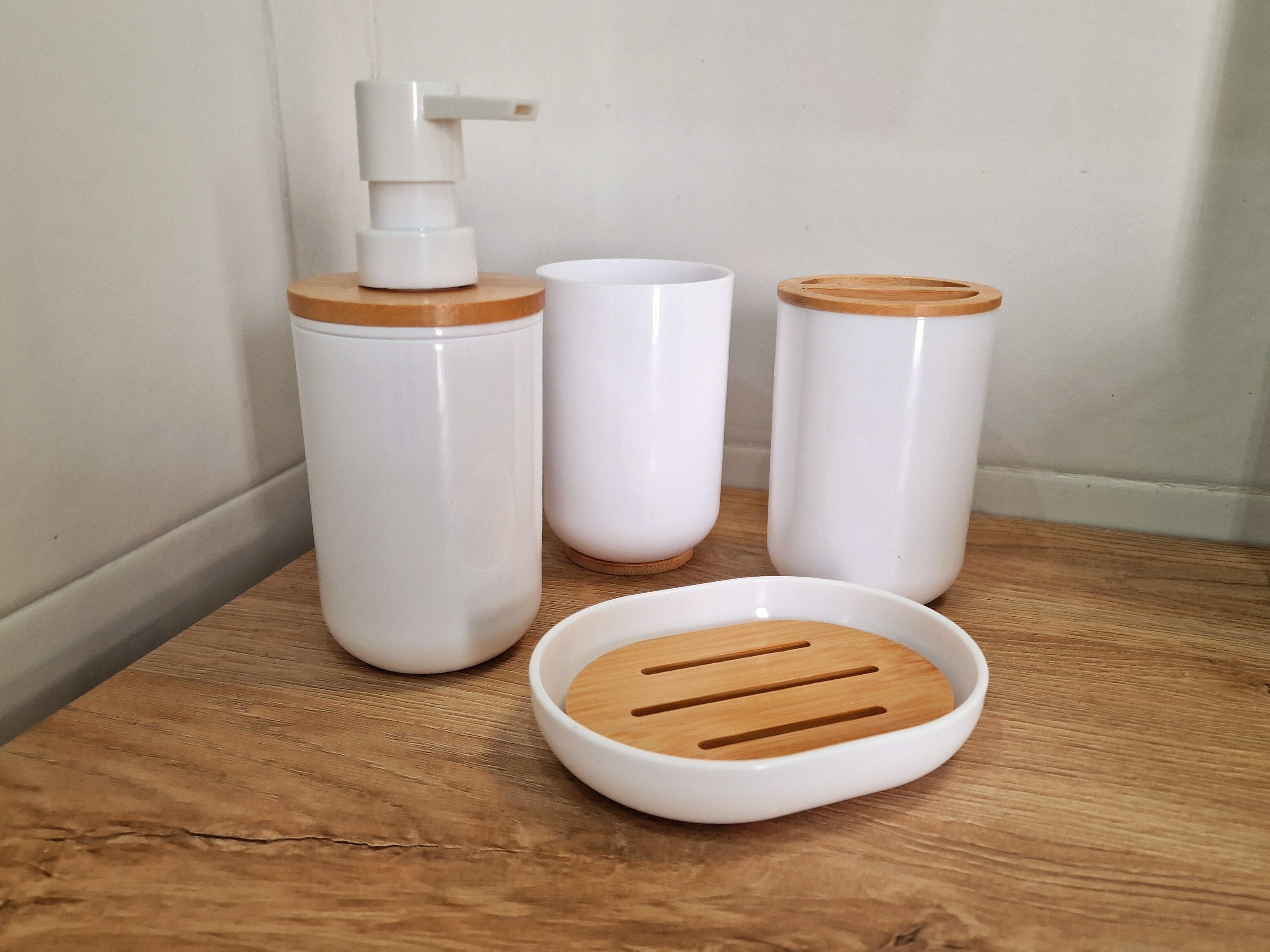 Eco-friendly toiletries, hair dryer, towels, soap