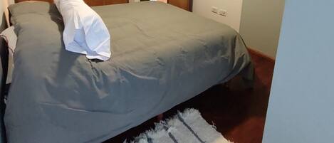 1 bedroom, blackout curtains, iron/ironing board, free WiFi