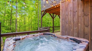 Bain à remous extérieur