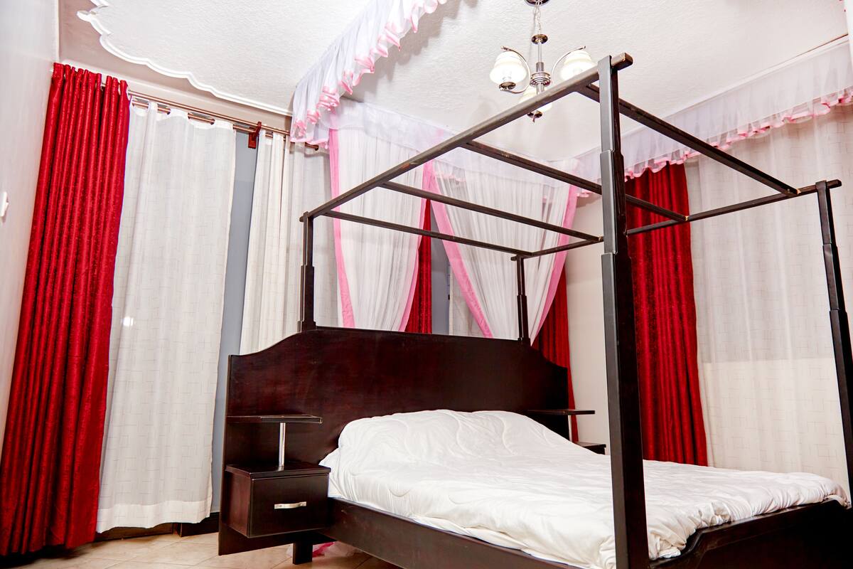 Apartamento básico | 2 dormitorios, tabla de planchar con plancha, wifi gratis