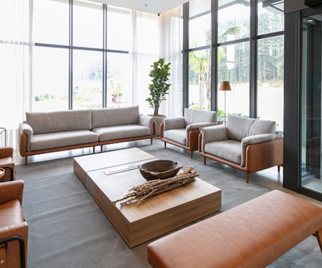 Recepción. Hotel Monaro Guaporé