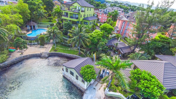 Exclusive Apartment, 2 Bedrooms, Oceanfront | Beach/ocean view - Crystal Cove Gems (Ocho Rios)