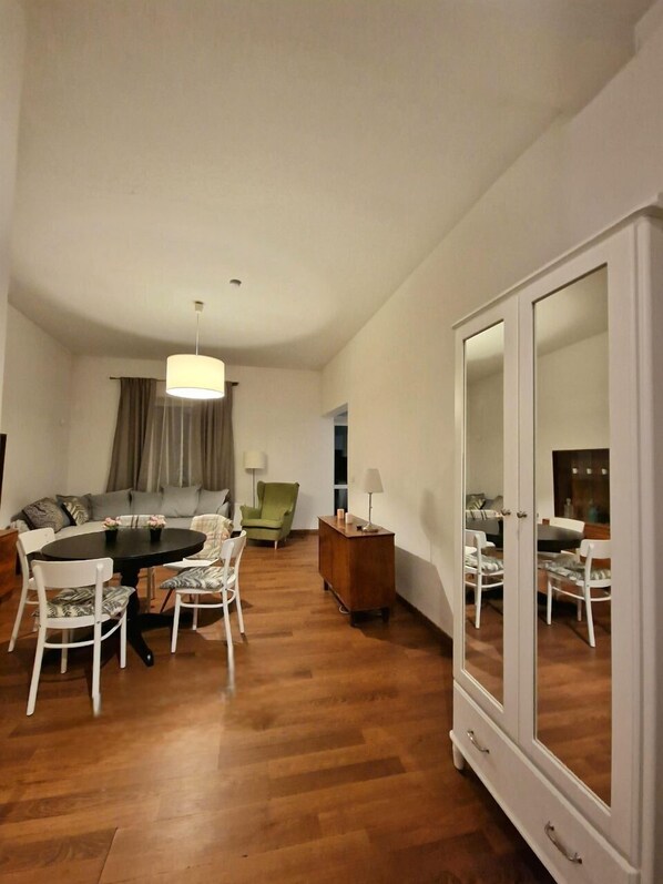 Living area - Duplex apartment in city center (Kraków)