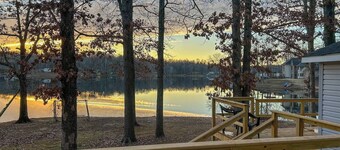 Lakefront Cottage with Hot Tub & Views!