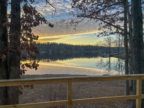 View from property - Lakefront Cottage with Hot Tub & Views! (Brookport)