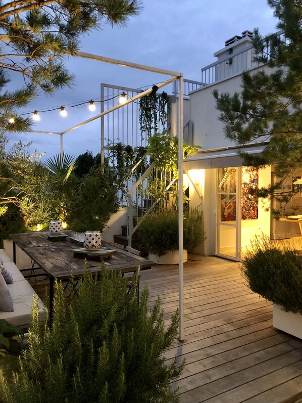 Outdoor dining - Le Panoramique - Les Demoiselles à Versailles (Versailles)
