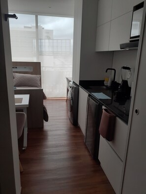 Private kitchen - Confortable y Moderno Loft Bogotá Calle 100 (80)