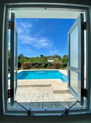 Pool - Stella Retreat BNB - 4BR w. AC, Televisión, Wi, Piscina (00677, Puerto Rico)