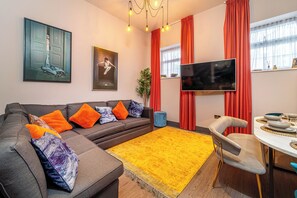 Apartment 207 - Two-bedrooms | Living area | Flat-screen TV - Duke Street Townhouse by EPIC (Liverpool)