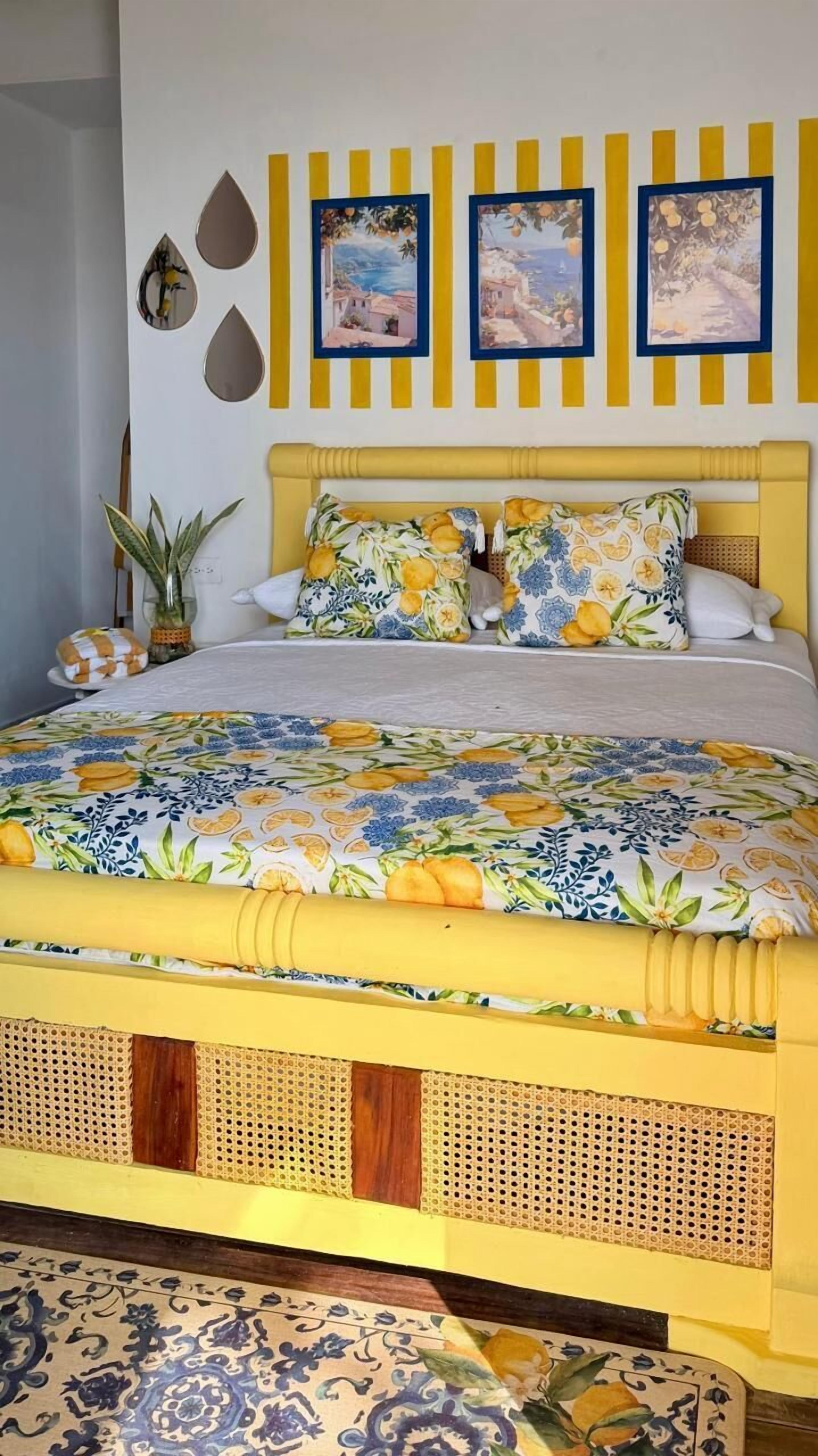 Exclusive-hytte - flere soveværelser - eget badeværelse - havudsigt | Premium-sengetøj, individuelt design, individuel indretning, sengetøj