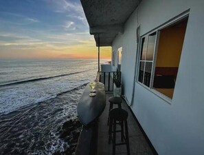 Property grounds - Cozy beachfront studio at heart of Puerto de La Libertad (Nuevo Cuscatlan)
