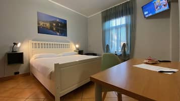 Superior Double Room | Desk, blackout drapes, iron/ironing board, free WiFi