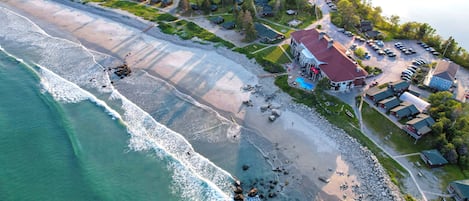 منظر من الجو على ارتفاع عالٍ