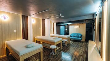 Body treatments, facials, manicures and pedicures