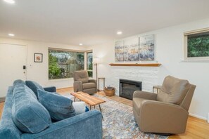 スマートテレビ、暖炉