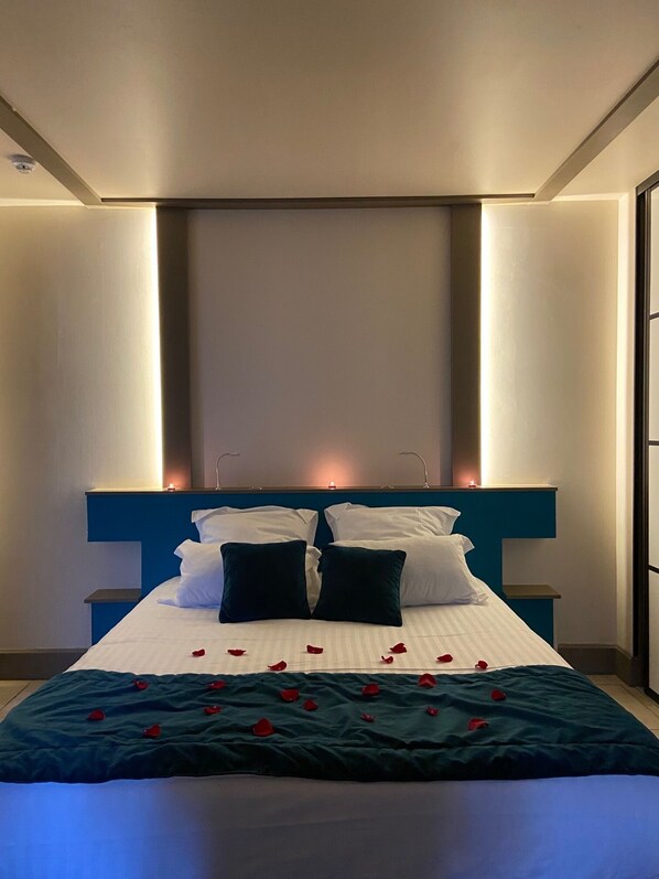 1 soverom, strykejern/-brett, wi-fi og sengetøy