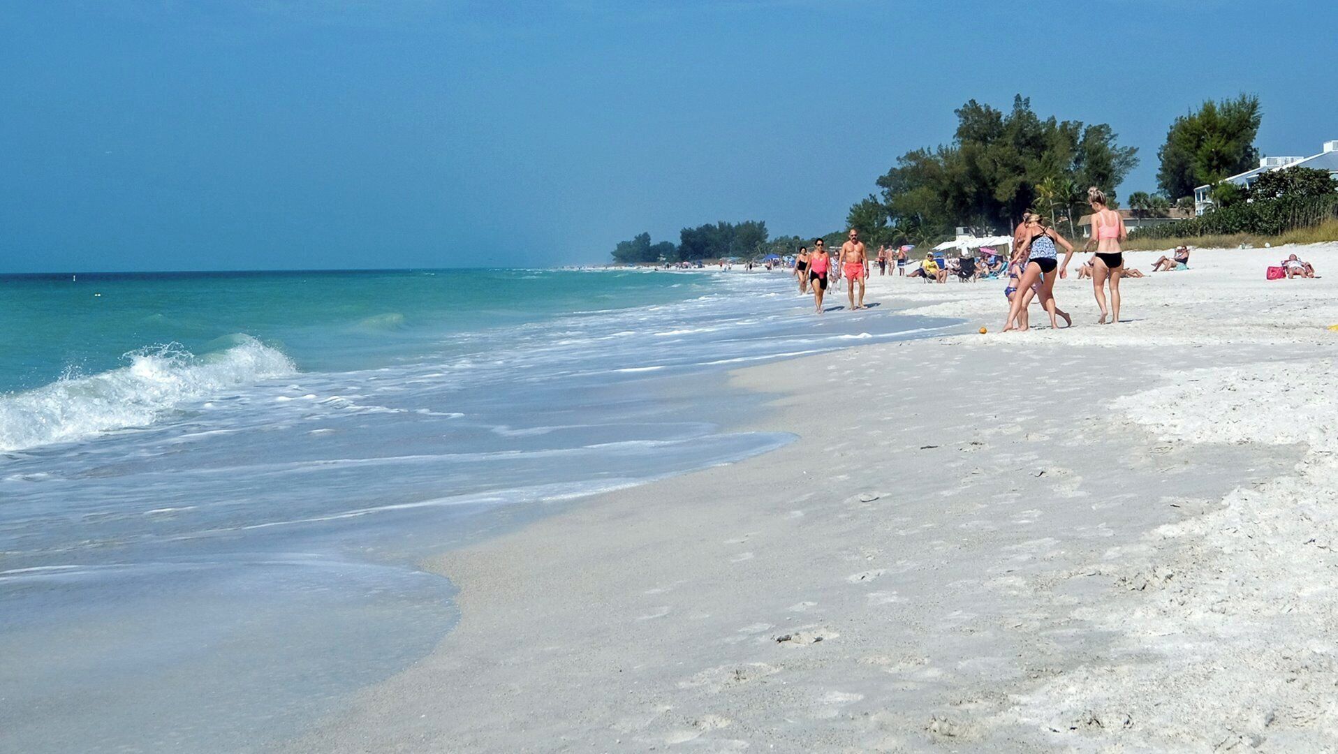 On the beach, beach towels