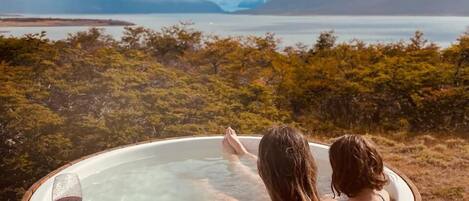 Chambre Premium, bain à remous, vue lac | Vue de la chambre