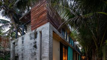 Majoituspaikan julkisivu