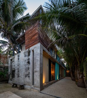 Fassade der Unterkunft