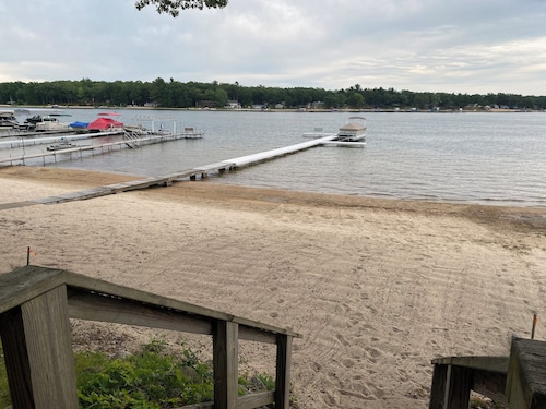 Cozy Cottage on Big Star Lake, Minising Pointe in Baldwin, MI.