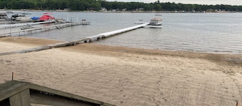 Cozy Cottage on Big Star Lake, Minising Pointe in Baldwin, MI.