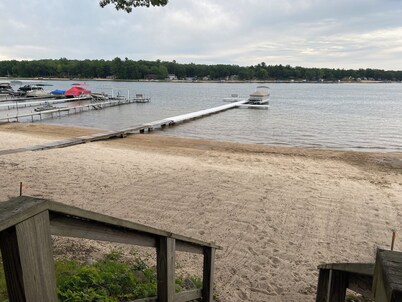 Cozy Cottage on Big Star Lake, Minising Pointe in Baldwin, MI.