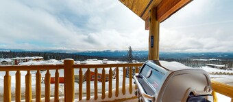 Woodcutter Cabin 16 | Snowy ski-in/out getaway with private hot tub & fireplaces