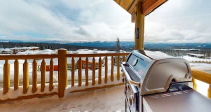 Woodcutter Cabin 16 | Snowy ski-in/out getaway with private hot tub & fireplaces