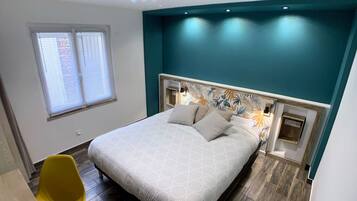 2 chambres, bureau, fer et planche Ă repasser, Wi-Fi