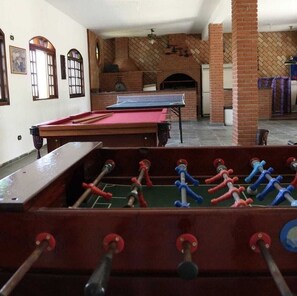 Games room - Linda Chácara em Guararema (Chácaras Guanabara Guararema)