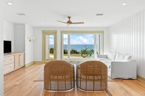 Smart TV - Beachfront Townhome in Blue Mountain w/ Pool - Private Beach, Incredible Views! (Santa Rosa Beach)