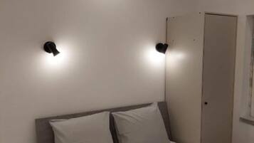 1 makuuhuone, vuodevaatteet