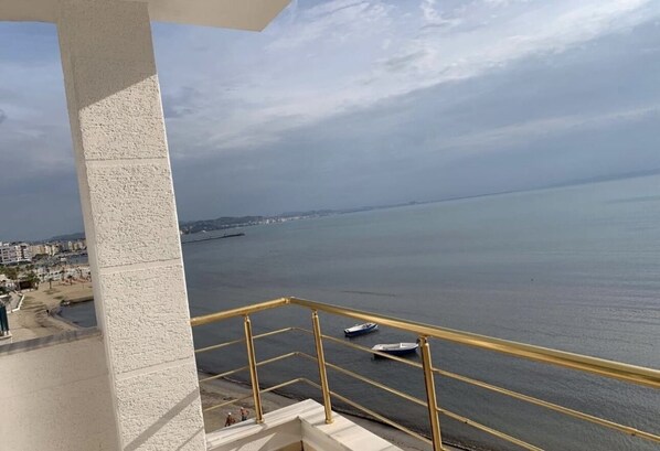 Panoramic Apartment | Balcony view - Apartament La Playa Durres (Durrës)