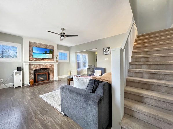 Televisie en een kantoor