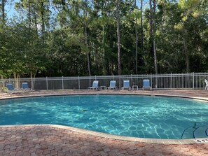 Pool - Stylish Long Stay: KING Bed-Pool-Wifi-Gated-Pets-Tampa Palms-Moffitt Cancer Ctr (Tampa)