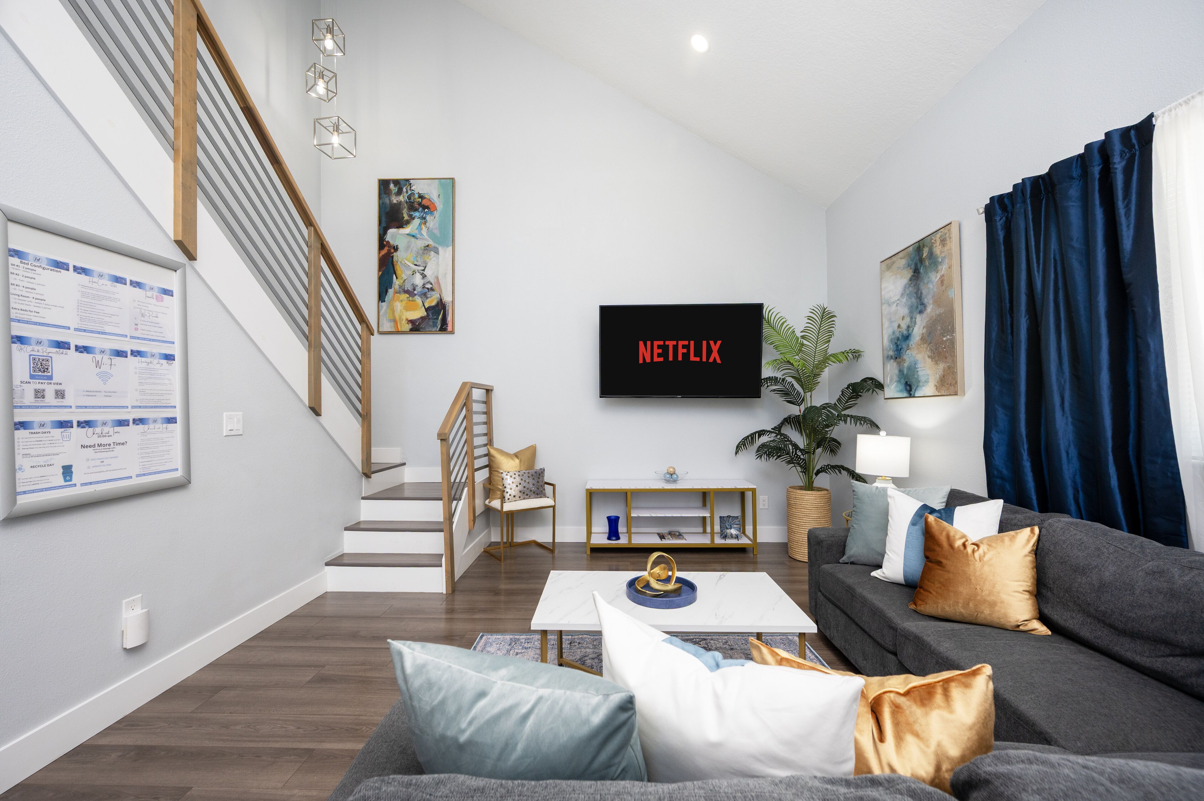 Een smart-tv en een dvd-speler