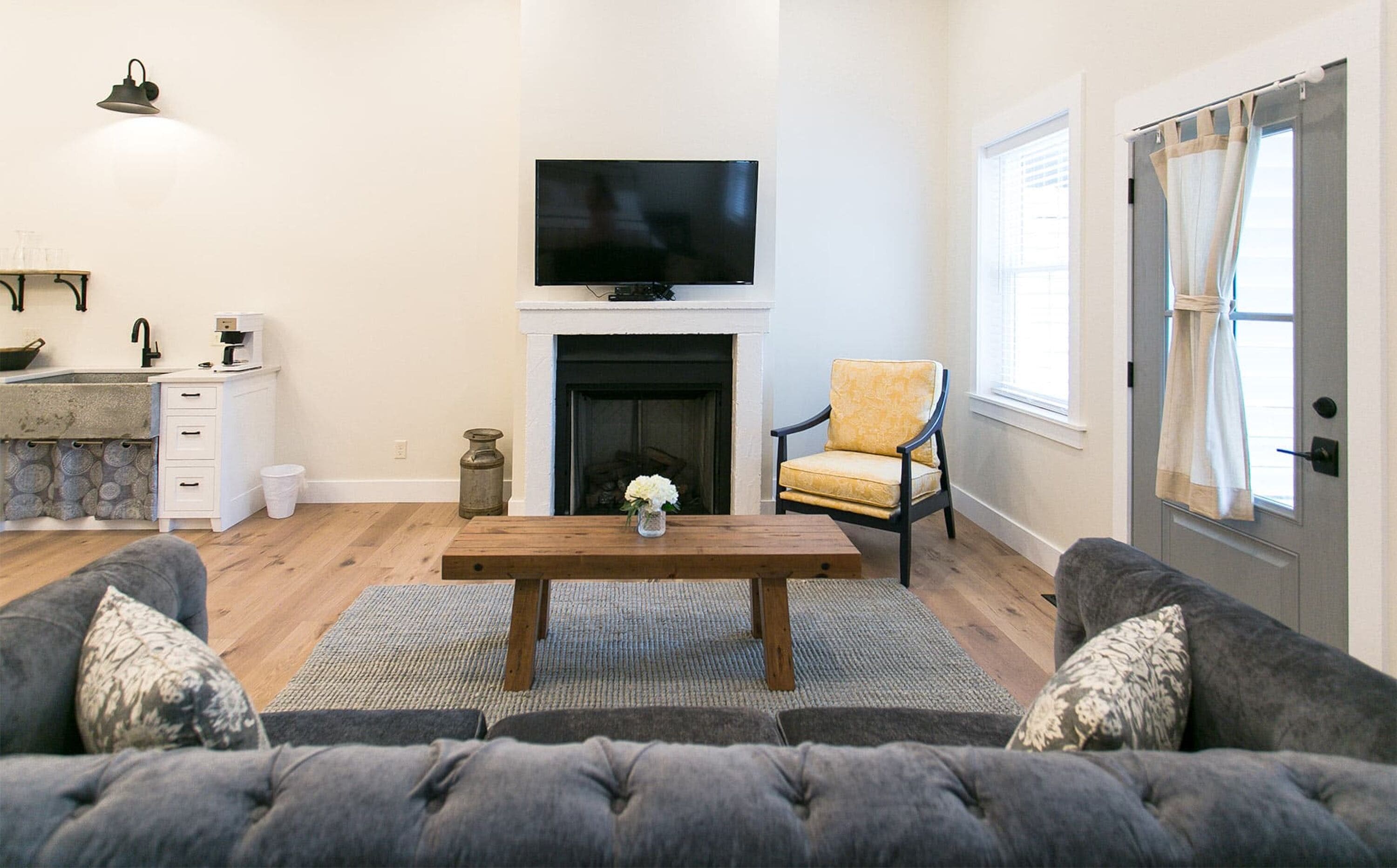 Suite Mewah | Area keluarga | Perapian