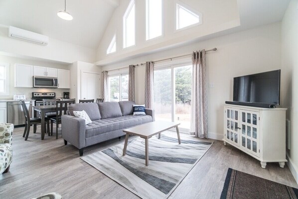 TV, DVD player - Beach House across from Savage Harbour Beach with Spectacular Ocean View! (Mount Stewart)