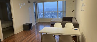 Clean and spacious 1 bedroom with amazing views